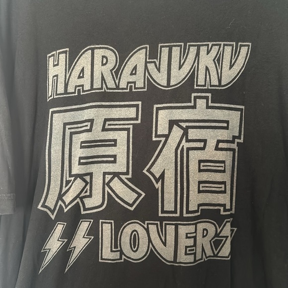 Vintage Harajuku Lovers Graphic Tee - Picture 2 of 4